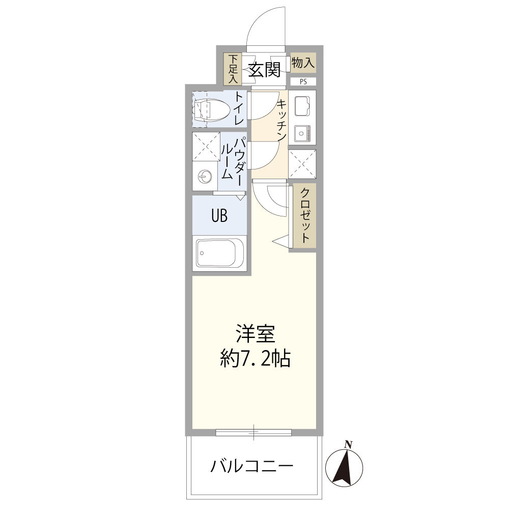 エスリード梅田北506号室Fタイプ
